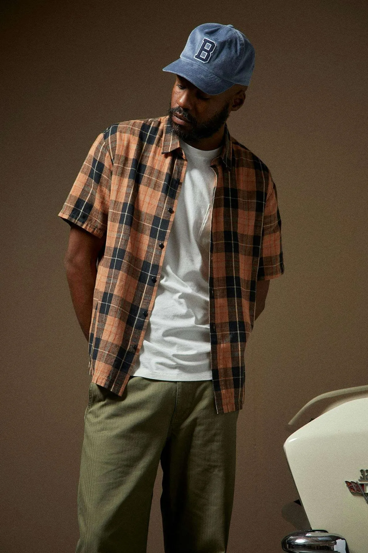 Cru Linen Blend Relaxed S/S Woven Shirt