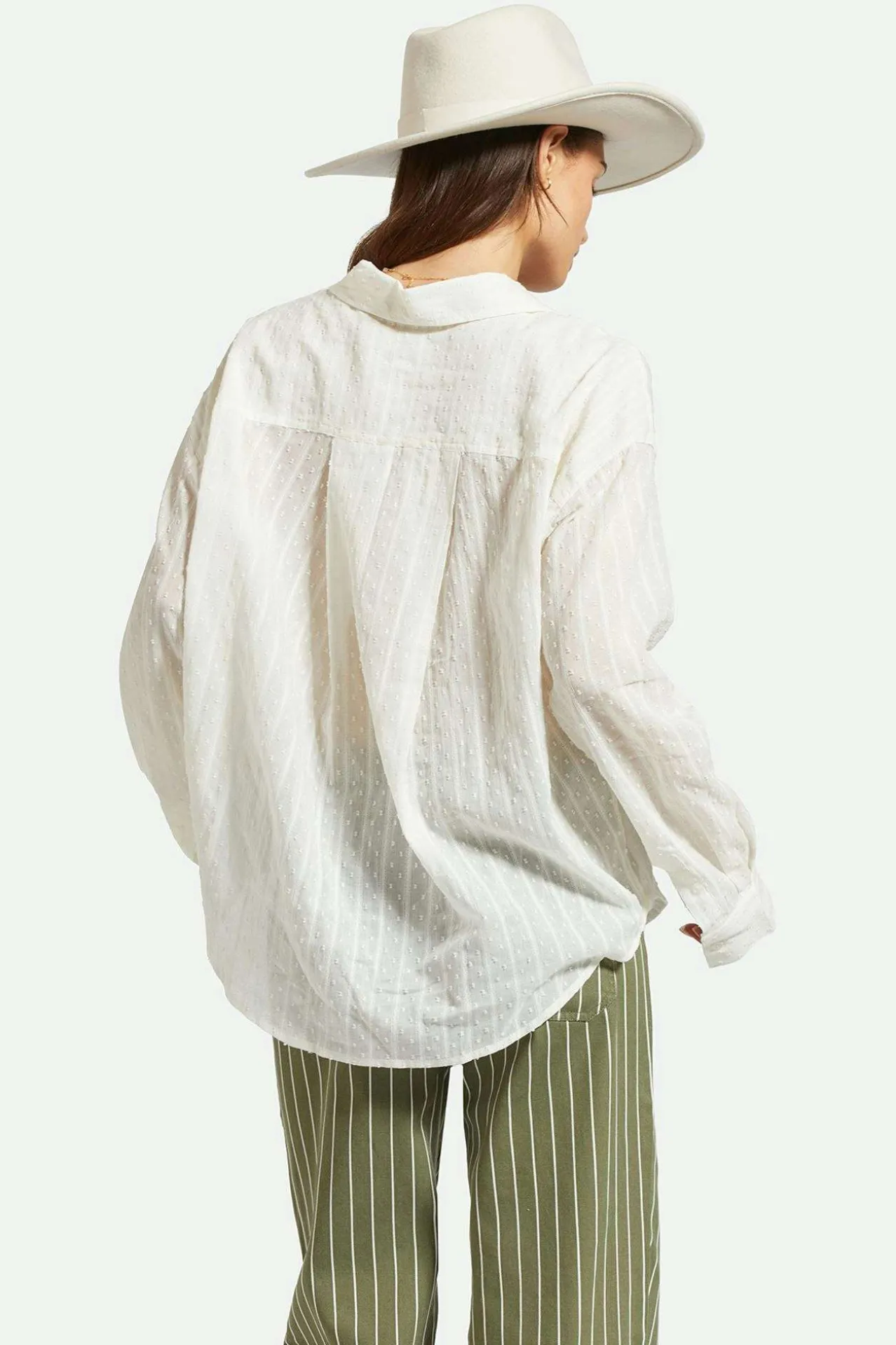 East Side L/S Boxy Woven Shirt
