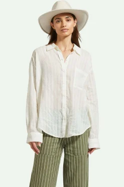 East Side L/S Boxy Woven Shirt