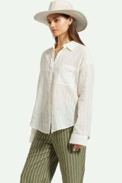 East Side L/S Boxy Woven Shirt