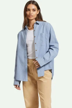 East Side L/S Boxy Woven Shirt