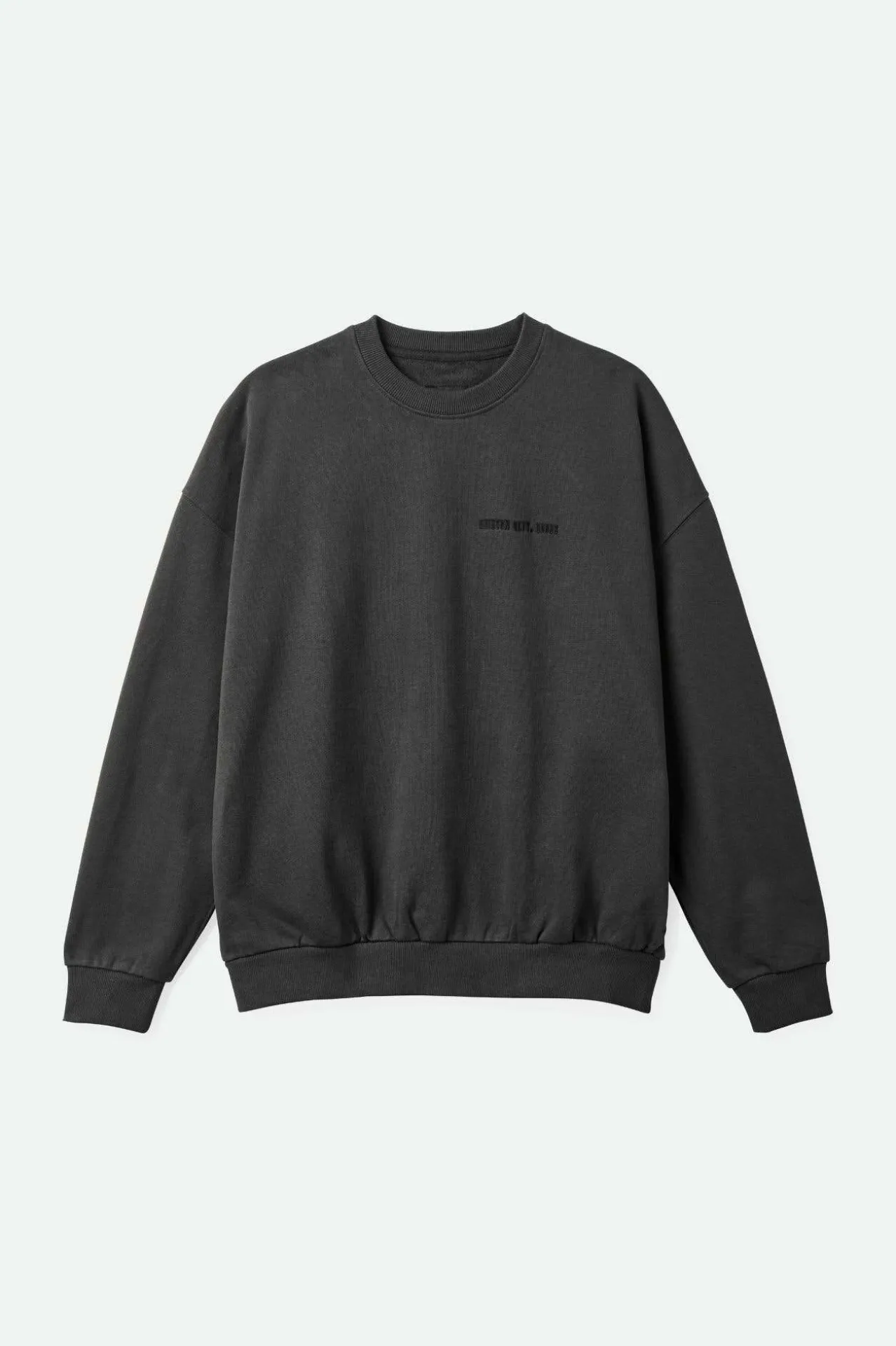 Embroidered Heavyweight Oversized Crew