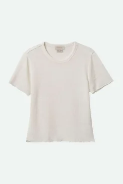 Sheer S/S Knit Top
