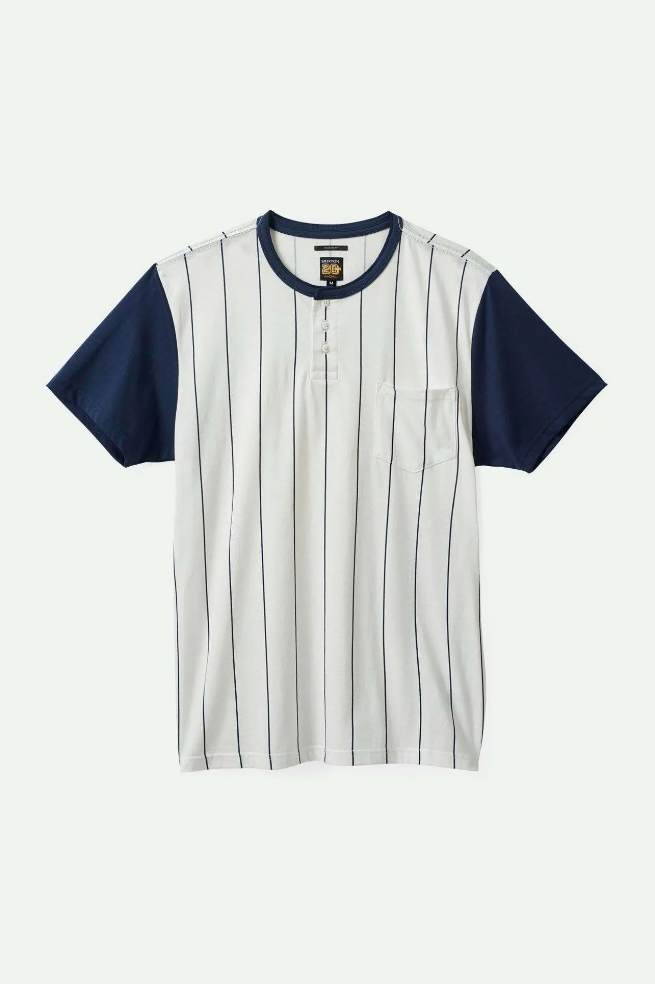 20th Anniversary Detroit Henley Pocket T-Shirt